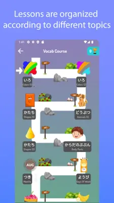 Japanese For Kids android App screenshot 2